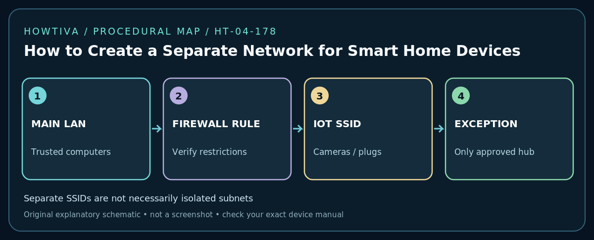 Separate SSIDs are not necessarily isolated subnets